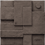 Girift oculus koleksiyonuna ait, ham dokulu minimalist ve brütalist beton duvar objesi.